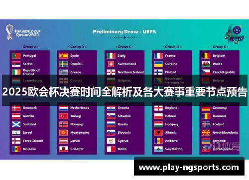 2025欧会杯决赛时间全解析及各大赛事重要节点预告